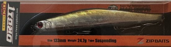Vobleris Zip Baits Orbit 130SP #510R (133mm, 24.7g, Suspending)